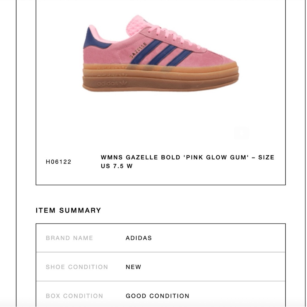 Adidas platform gazelles